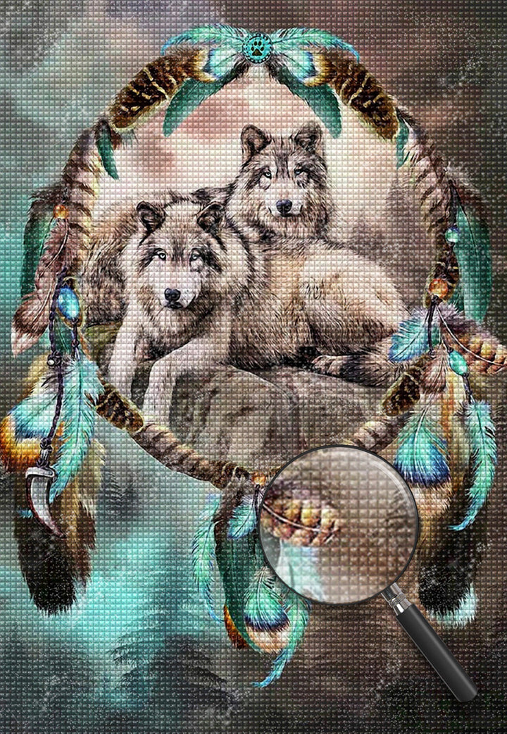 Wolf Diamond Painting DPWOLH187