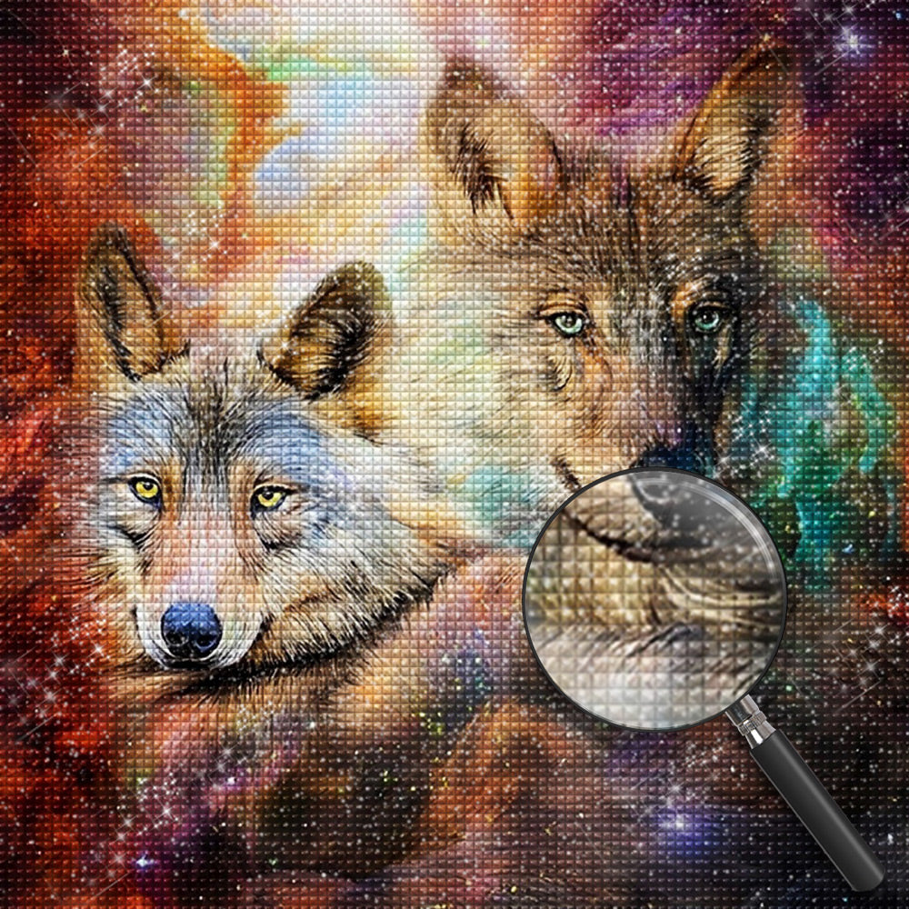 Wolf Diamond Painting DPWOLSQR117