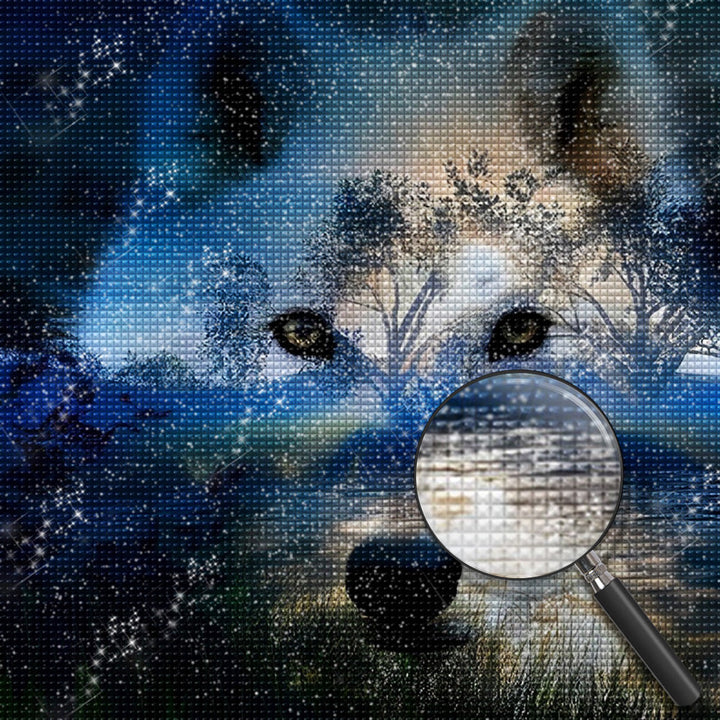 Wolf Diamond Painting DPWOLSQR121