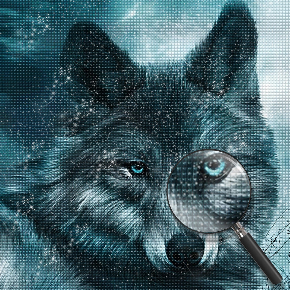 Wolf Diamond Painting DPWOLSQR124