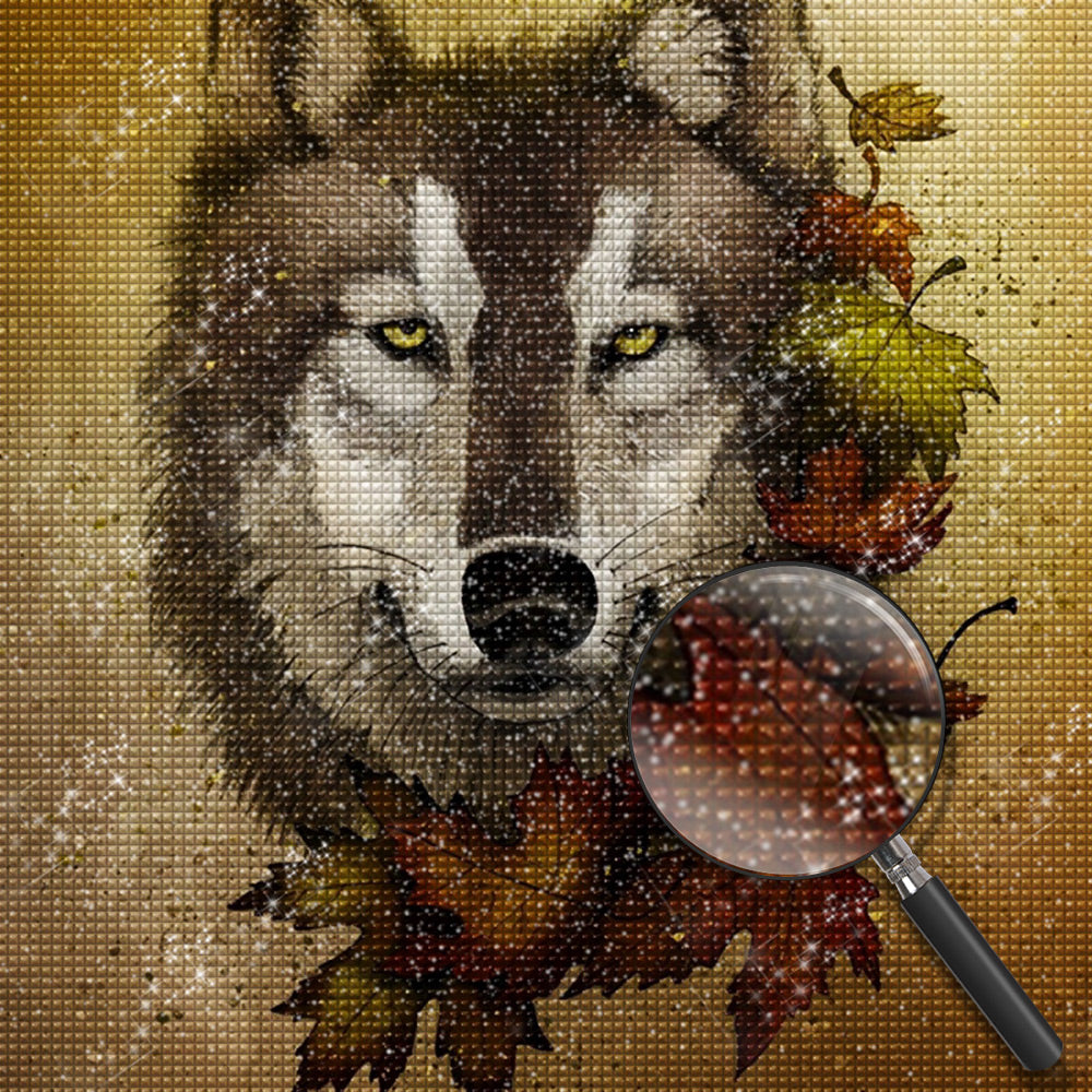 Wolf Diamond Painting DPWOLSQR13