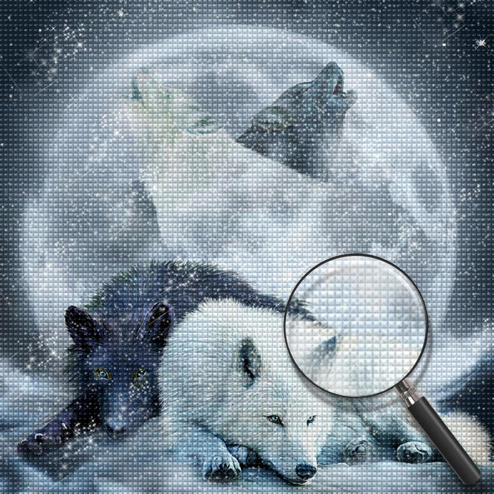 Wolf Diamond Painting DPWOLSQR18