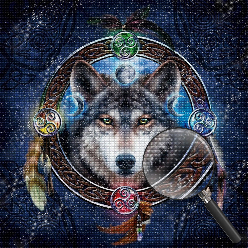 Wolf Diamond Painting DPWOLSQR19