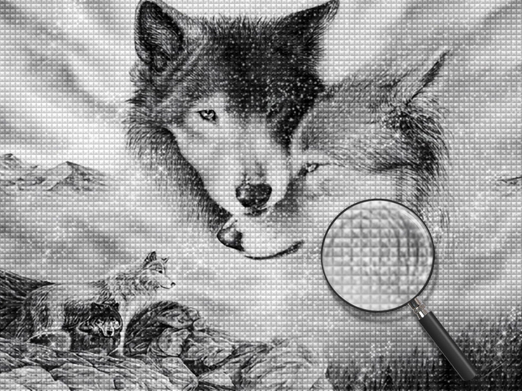 Wolf Diamond Painting DPWOLW131