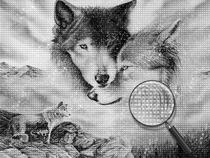 Wolf Diamond Painting DPWOLW131