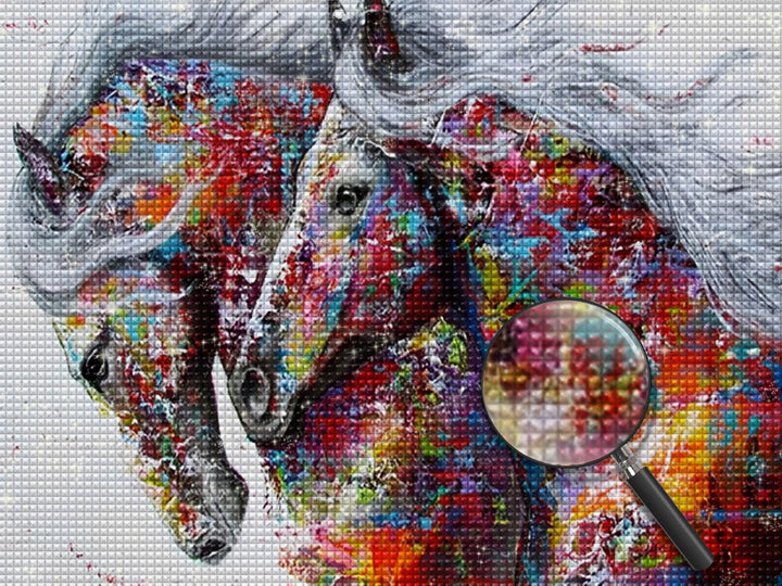 Paard Diamond Painting HORW23