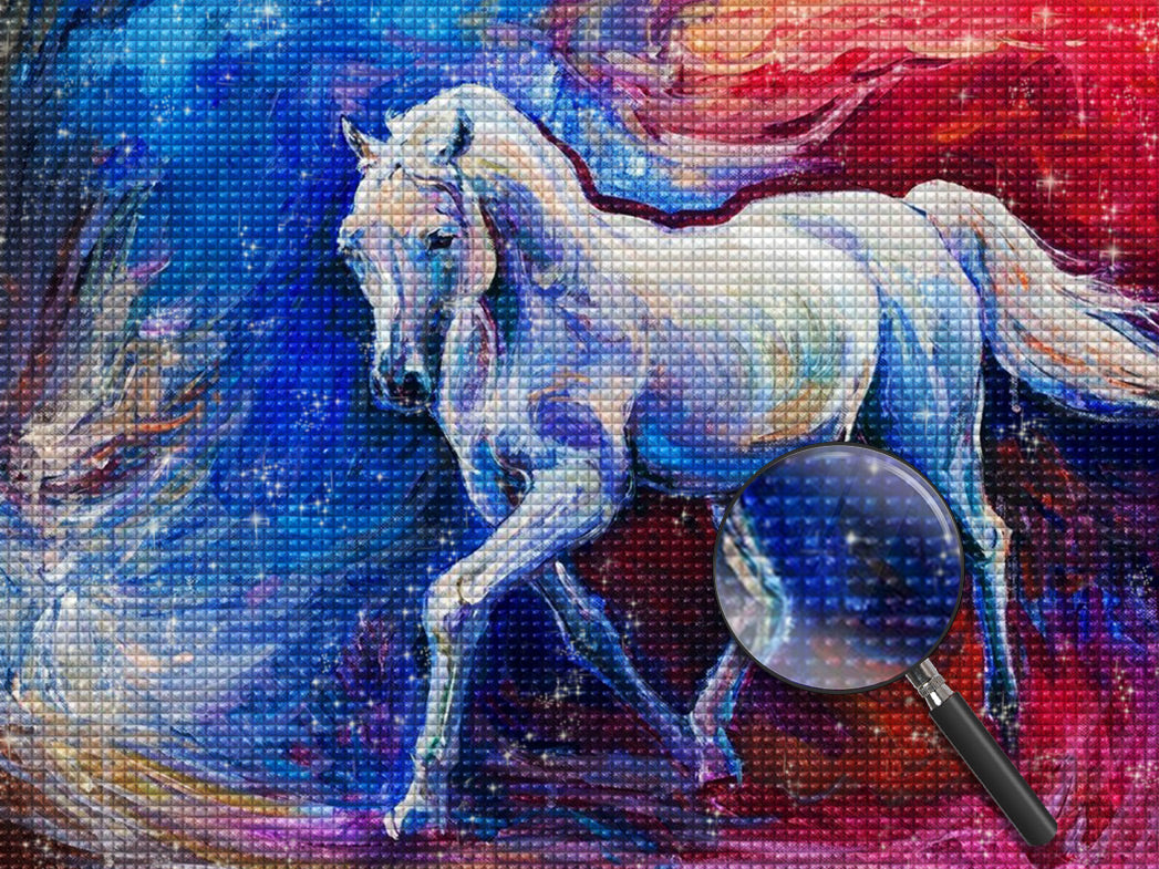 Paard Diamond Painting HORW24