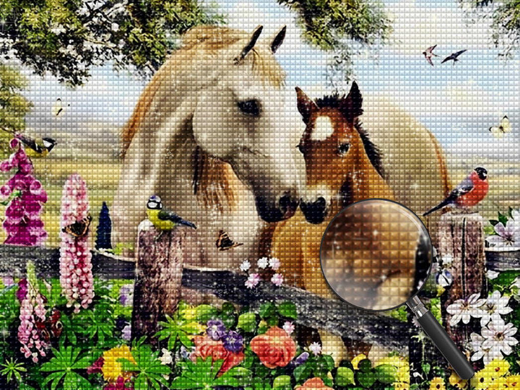 Paard Diamond Painting HORW31