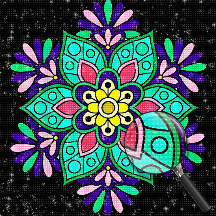 Mandala Diamond Painting MANDALANSQR16