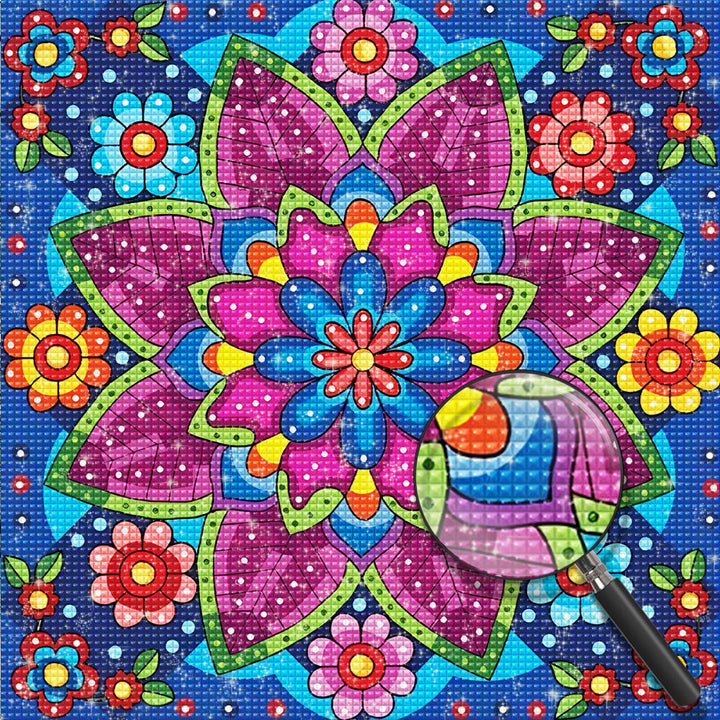 Mandala Diamond Painting MANDALANSQR5