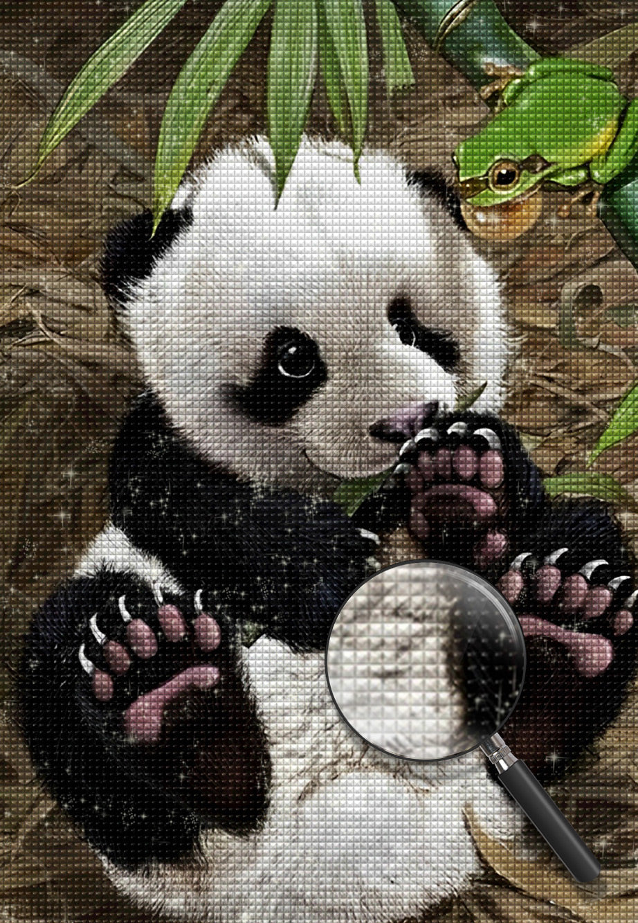 Panda Diamond Painting PANDANH4