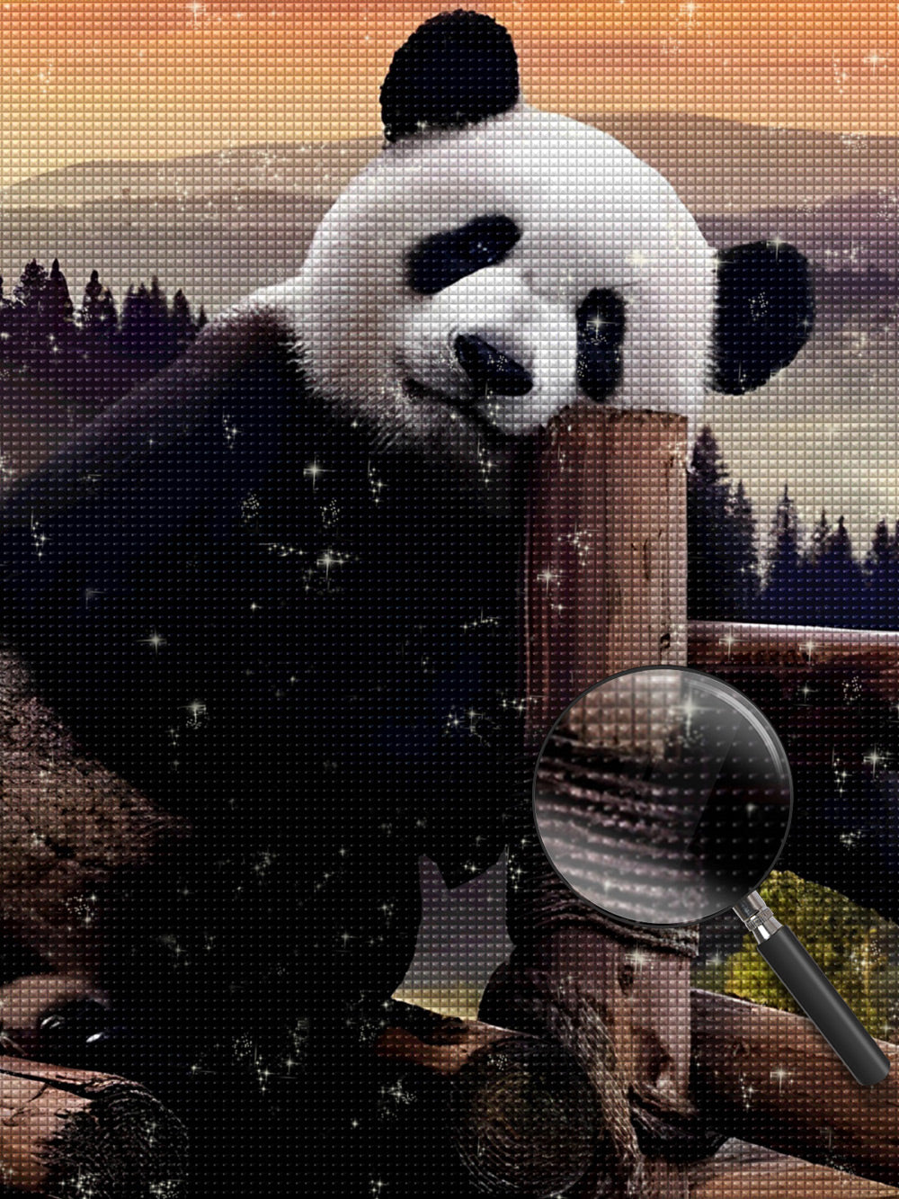 Panda Diamond Painting PANDANH6