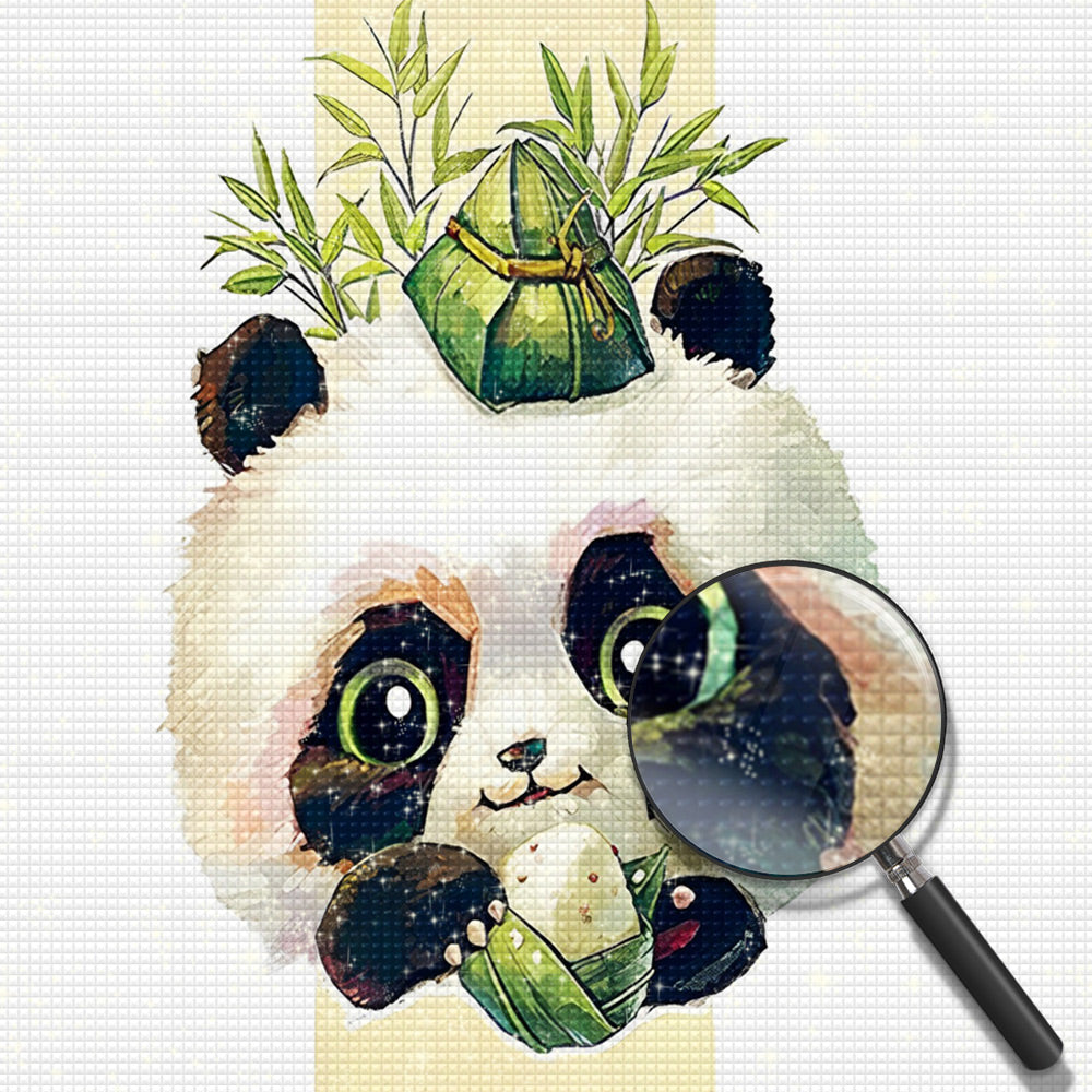 Panda Diamond Painting PANDANSQR2