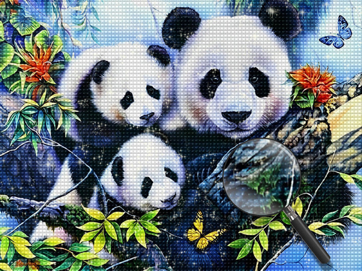 Panda Diamond Painting PANDANW2