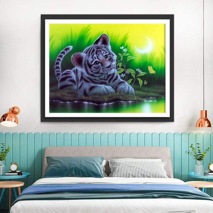 Tijger Diamond Painting DPTIGW138