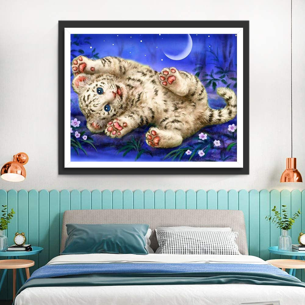 Tijger Diamond Painting DPTIGW139