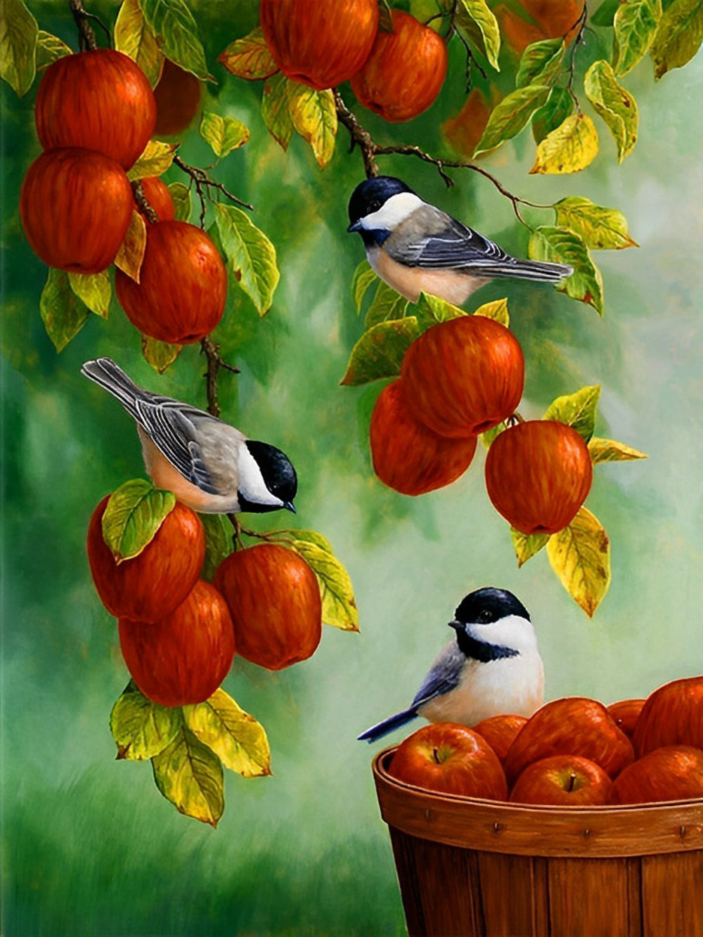 Appeloogst en Meesjes Diamond Painting