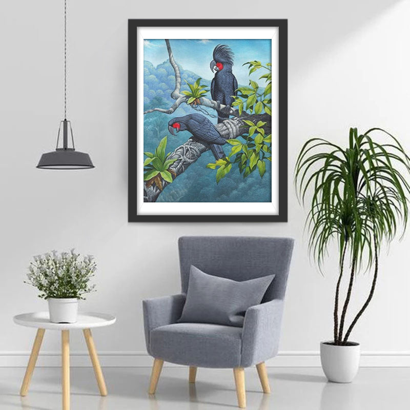 Ara papegaai Diamond Painting