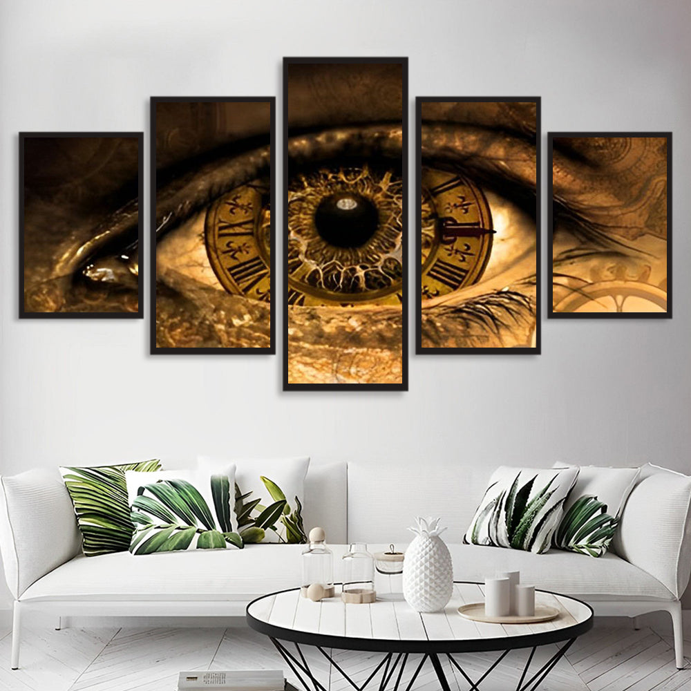 Artistiek Spannend Oog 5 Platen Diamond Painting