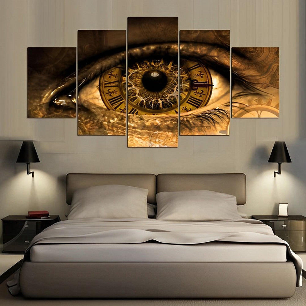 Artistiek Spannend Oog 5 Platen Diamond Painting