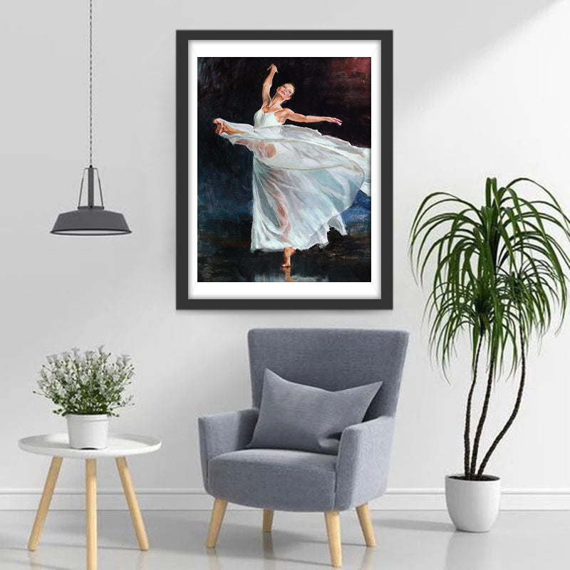 Artistieke Dansuiting Diamond Painting