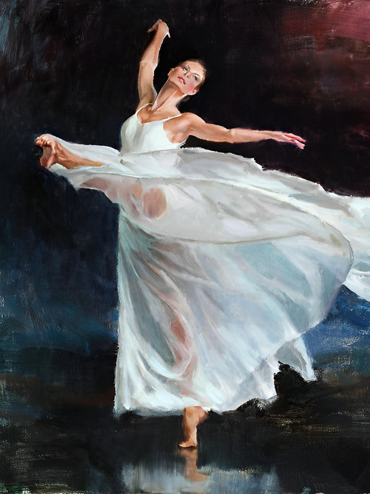 Artistieke Dansuiting Diamond Painting