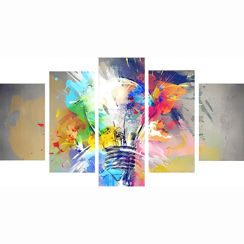 Boeiende Kleurenmetamorfose 5 Platen Diamond Painting