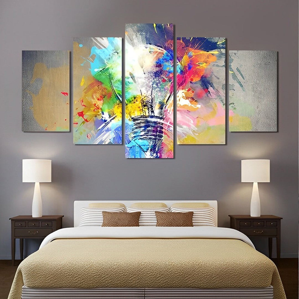 Boeiende Kleurenmetamorfose 5 Platen Diamond Painting