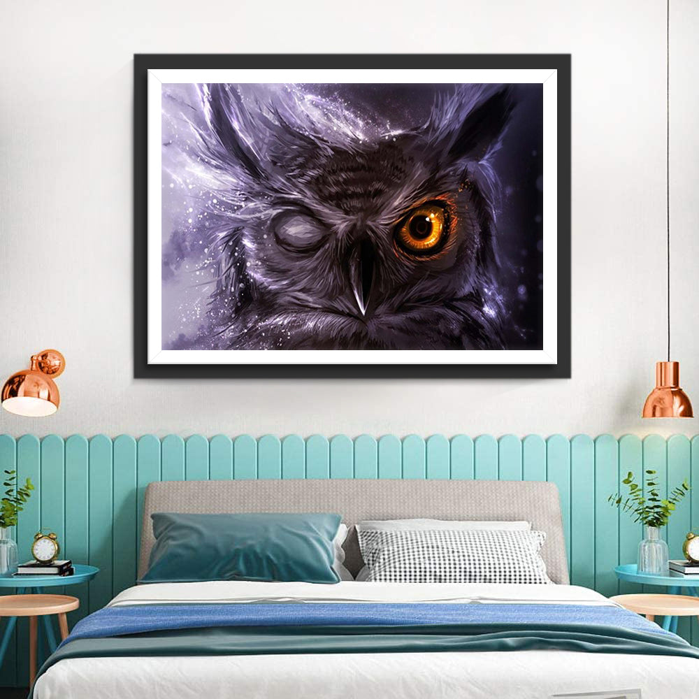 Boze Uil Diamond Painting