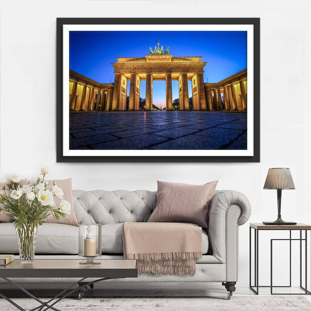 De Brandenburger Tor - Getuige van Tijden Diamond Painting