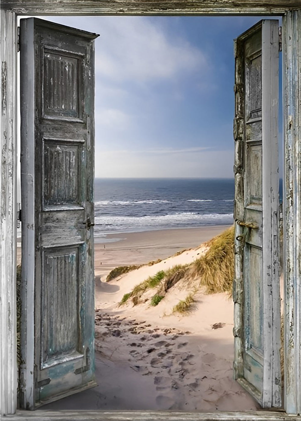 De Deur naar het Strand Diamond Painting