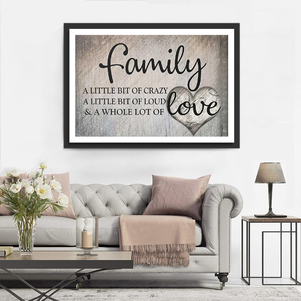 De Essentie van Familie Diamond Painting