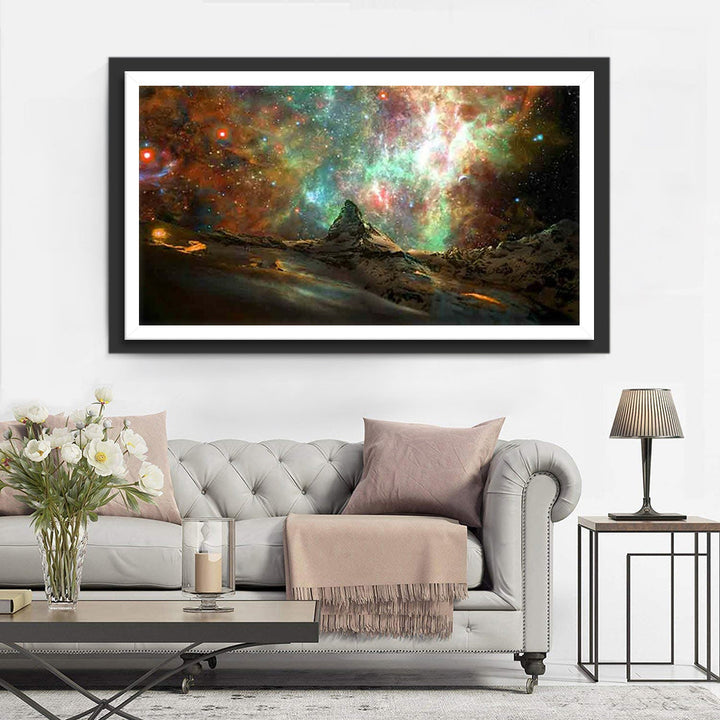 De Fascinerende Verscheidenheid van de Kosmische Nevelwolk Diamond Painting