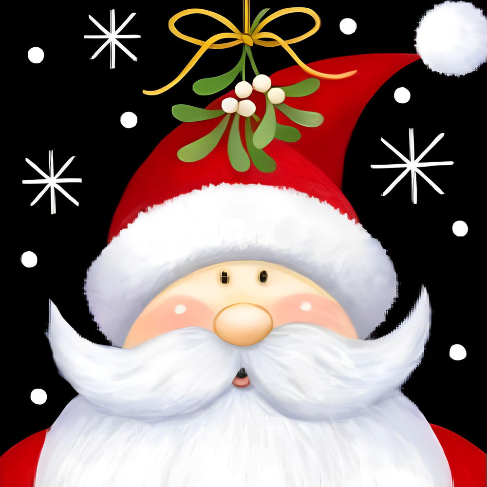De Iconische Kersthoed van Sinterklaas Diamond Painting