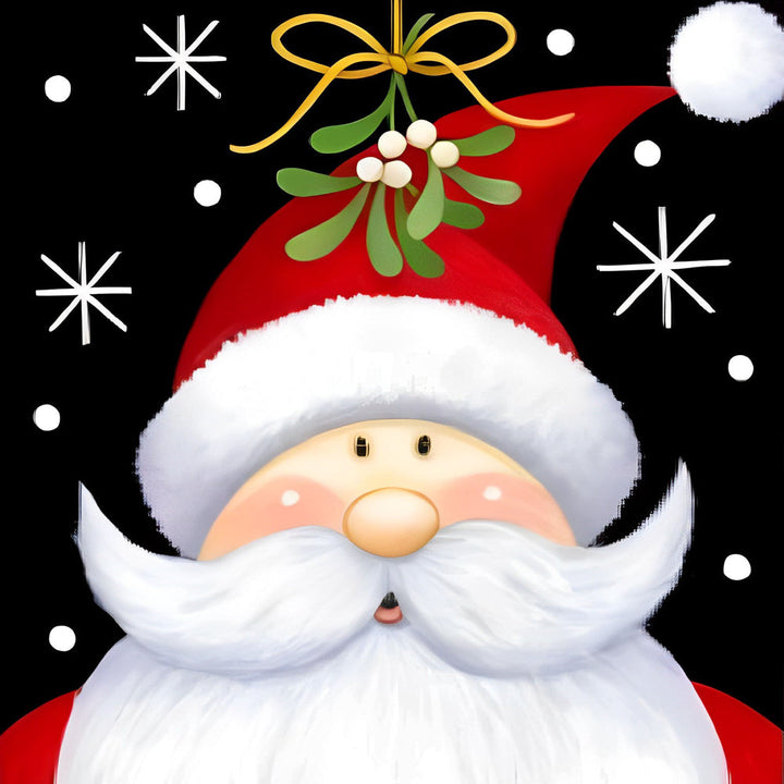 De Iconische Kersthoed van Sinterklaas Diamond Painting