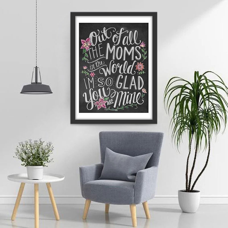 De Liefde voor Mijn Moeder Diamond Painting