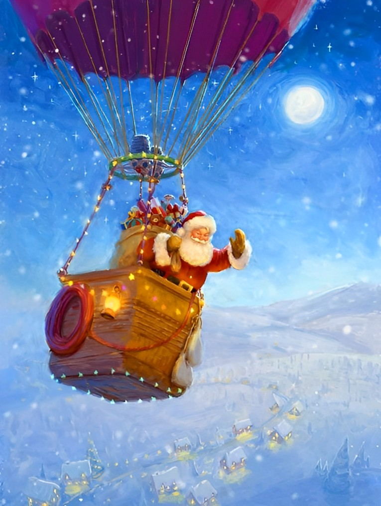 De Magische Ballonvaart Diamond Painting