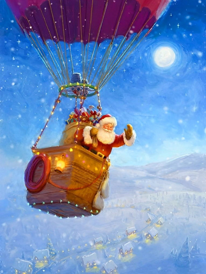 De Magische Ballonvaart Diamond Painting