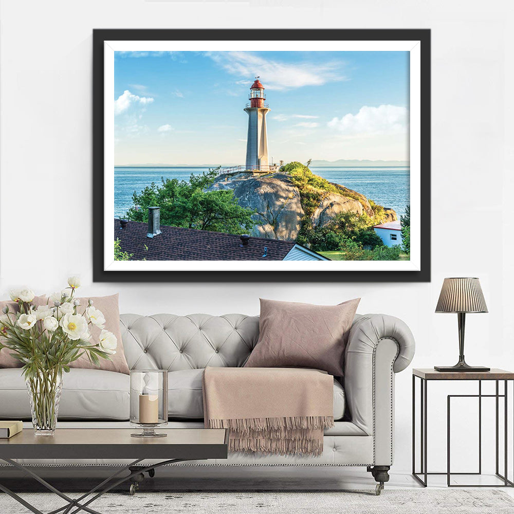 De Wegwijzer van de Kust Diamond Painting