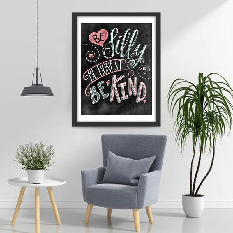Eerlijk, Aardig en met Geest Diamond Painting