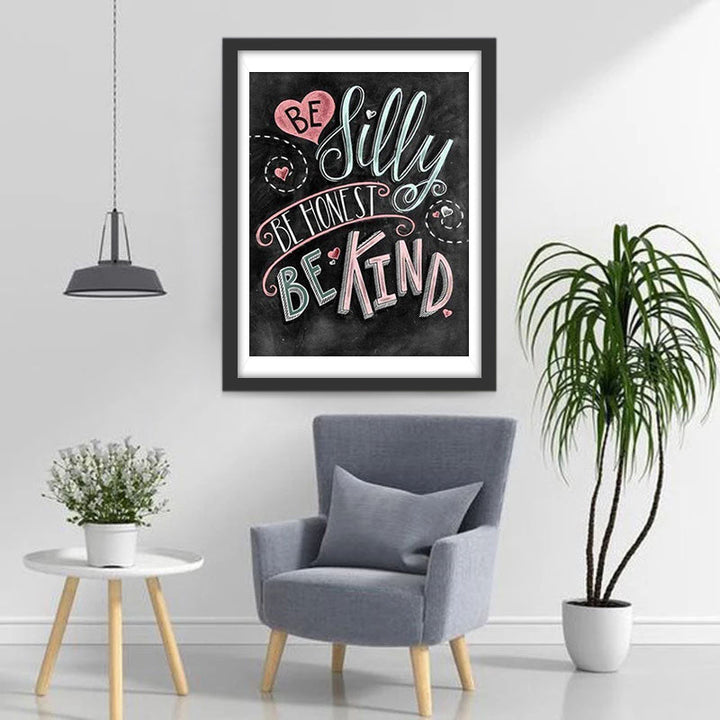Eerlijk, Aardig en met Geest Diamond Painting
