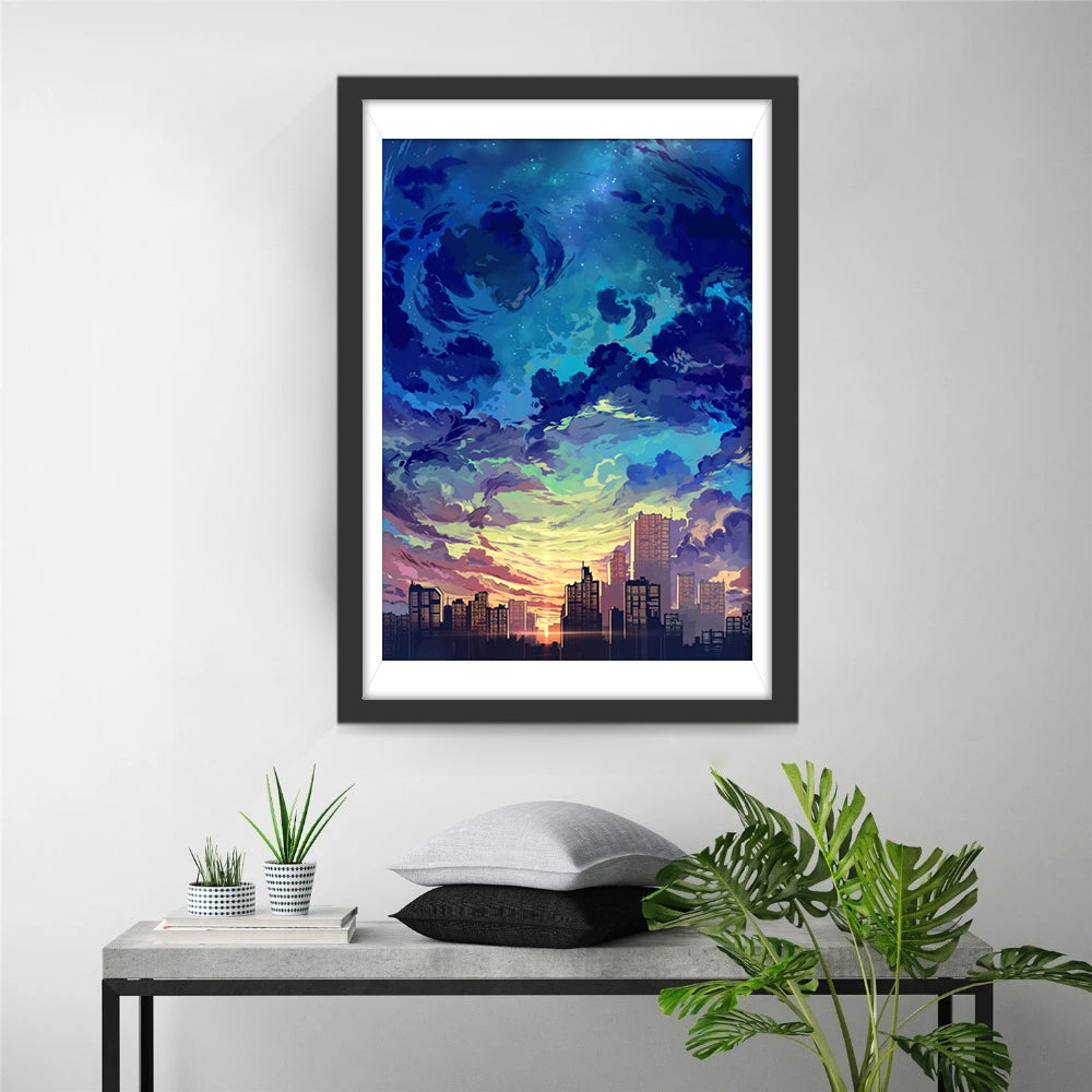 Dromerig Fantasierijk Tafereel Diamond Painting