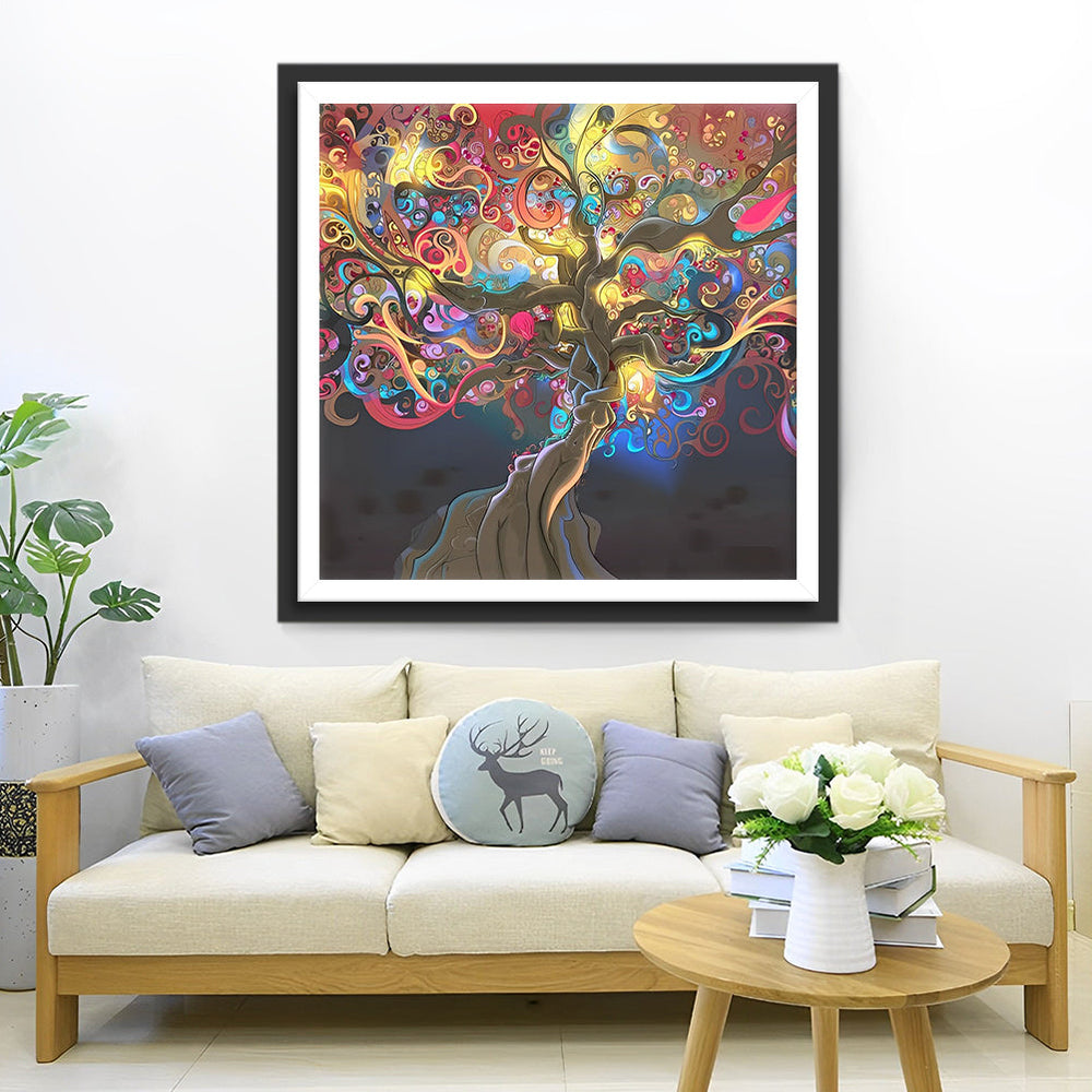 Dromerige Toverboom Diamond Painting