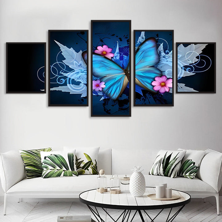 Dromerige Vlindertaaferelen 5 Platen Diamond Painting