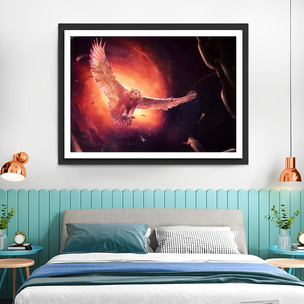 Een Adelaar in Ketenen Diamond Painting