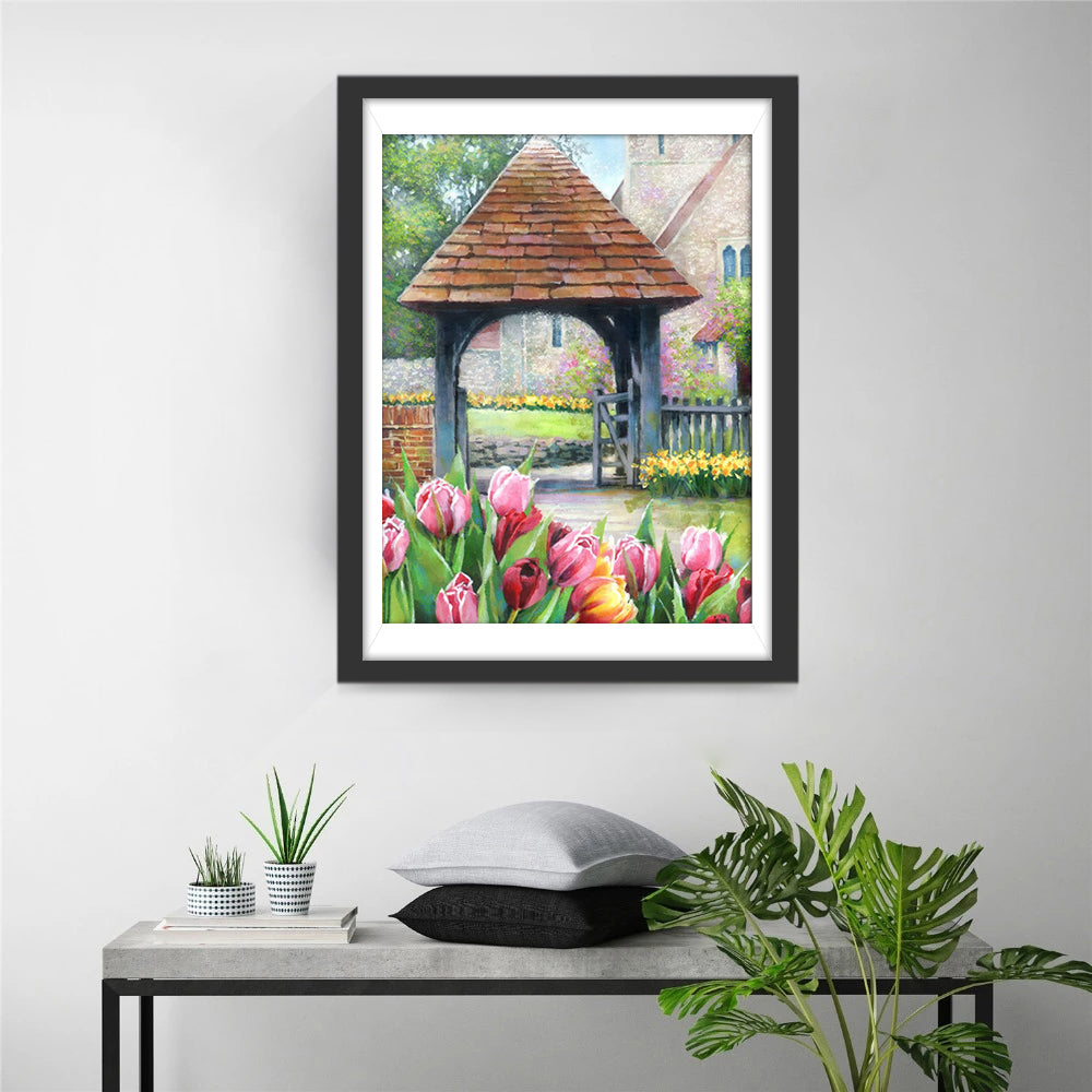 Een Betoverende Ingang Diamond Painting
