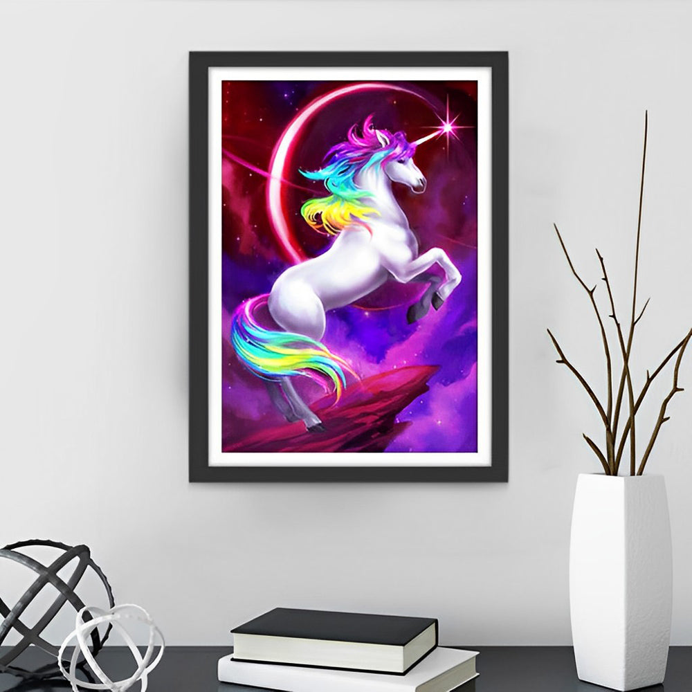 Een Droomachtige, Prachtige Eenhoorn Diamond Painting