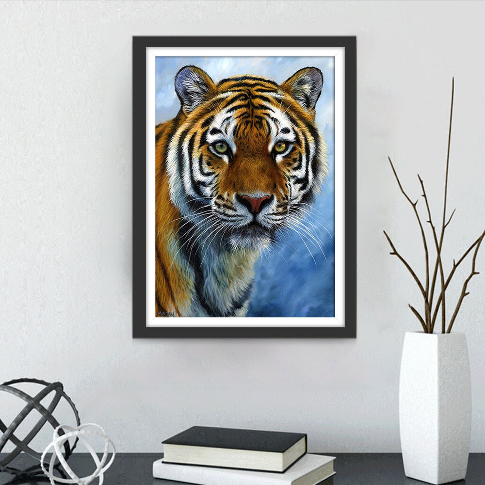 Een Echte Tijger Diamond Painting