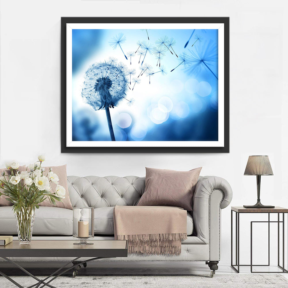 Een Fantasierijke Dans van Zaden in de Lucht Diamond Painting
