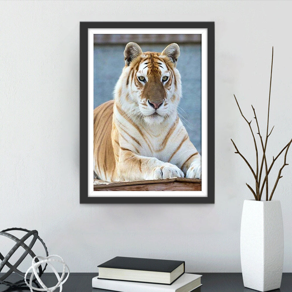 Een Grote Tijger Diamond Painting